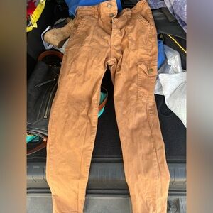 Forever 21  skinny/straight khaki Cargo Pants